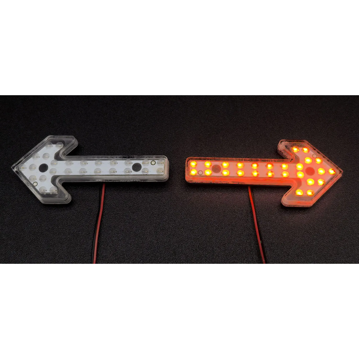 

5V Plastic Arrow Signal Light for 1:14 TAMIYA RCl Tractor Truck 56362 58368 RC Lorry Vehicle Model DIY Upgrade Part for Lovers
