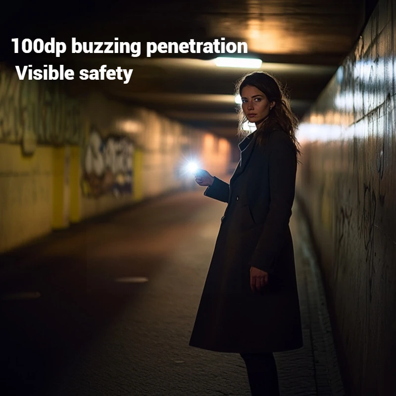 LEM مصباح ليد جيب في الهواء الطلق متعدد الاستخدام المحمولة قابلة للشحن خفيفة الوزن 70LM 5 واط 4 طرق مع المفاتيح المشبك أضواء بيضاء مصباح 19 جرام #4