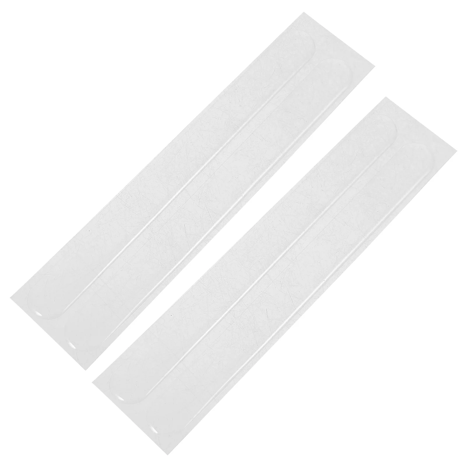 2 Pcs Bumper Strip The Cars Door Protective Door-side Adhesive Silica Gel Guard Bumping Protectors