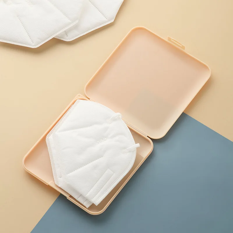 1 pz custodia per la conservazione della maschera scatola per maschera a prova di umidità per uso domestico esci organizzatore per scatola di supporto per contenitore per maschera di stoccaggio antipolvere