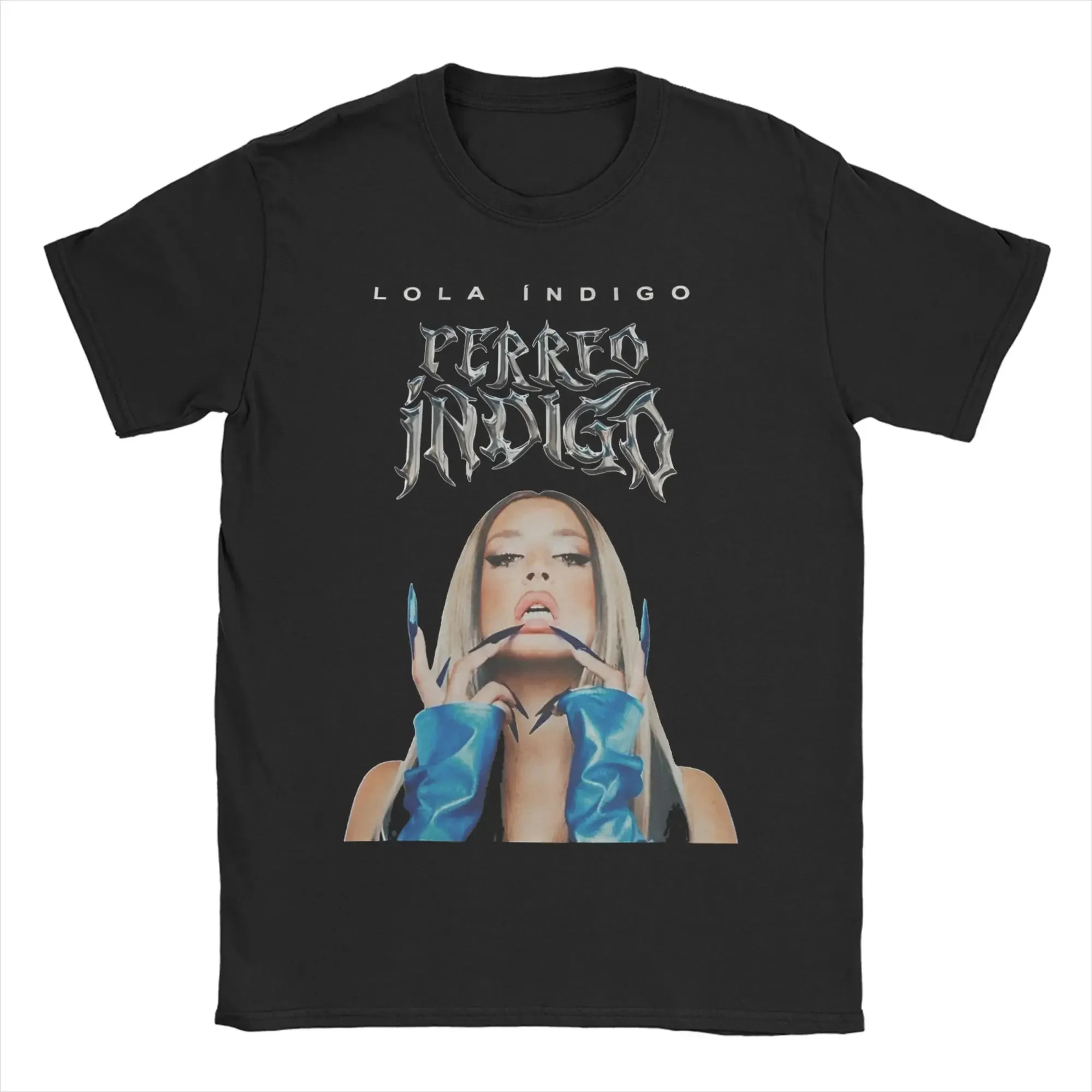 Camiseta Lola 2025 Indigo Tour Merch para Homens e Mulheres, Camiseta de Algodão Divertida, T-Shirt de Verão, Manga Curta, Roupas Plus Size