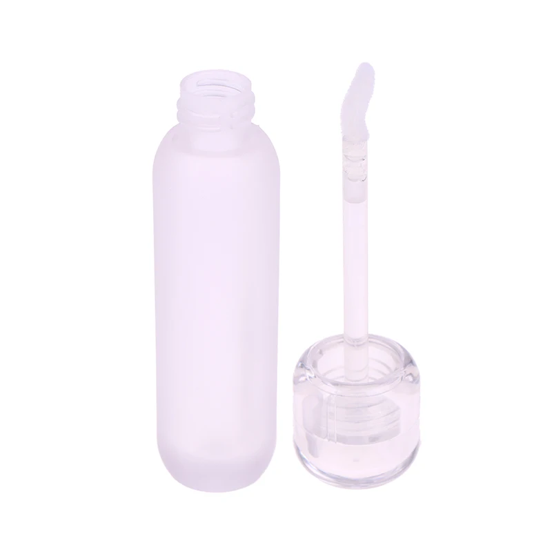 1pcs Empty Lip Gloss Tubes Plastic Lip Balm Tube Lipstick Mini Sample Cosmetic Container Transparent Refillable Bottle