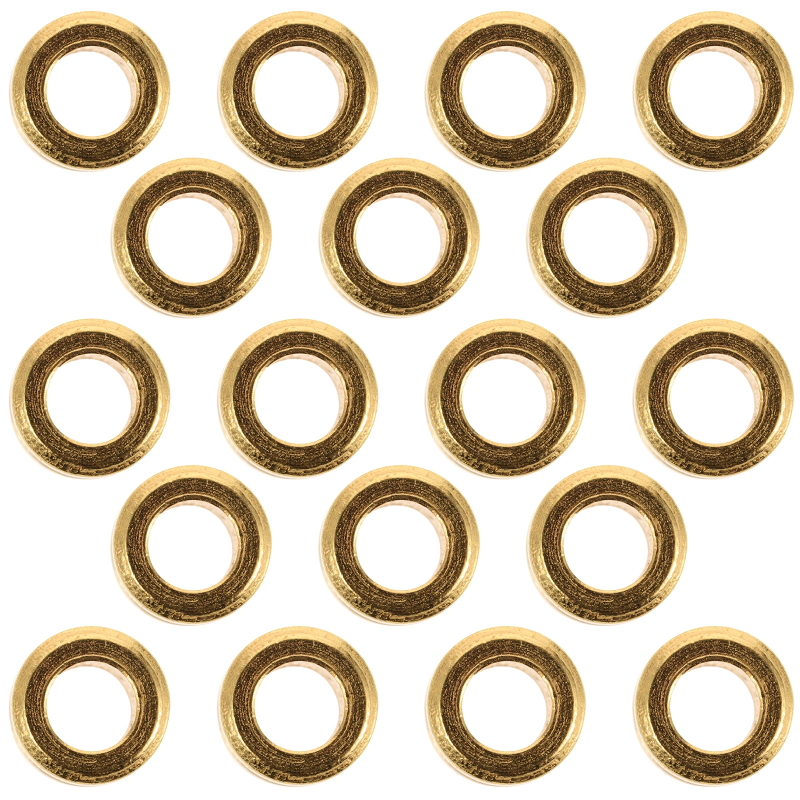 

20pcs Electric Strings Golden Beads 6mmx5mm for Acoustic Folk Guitar Accessories Replacement Folk Guitar String Beads Parts