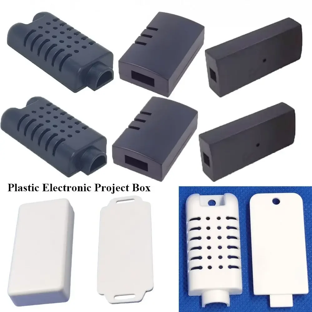 Black/White PLC Controller Housing ABS Plastic Waterproof Cover Project Enclosure Boxes Instrument Case Electronic Project Box