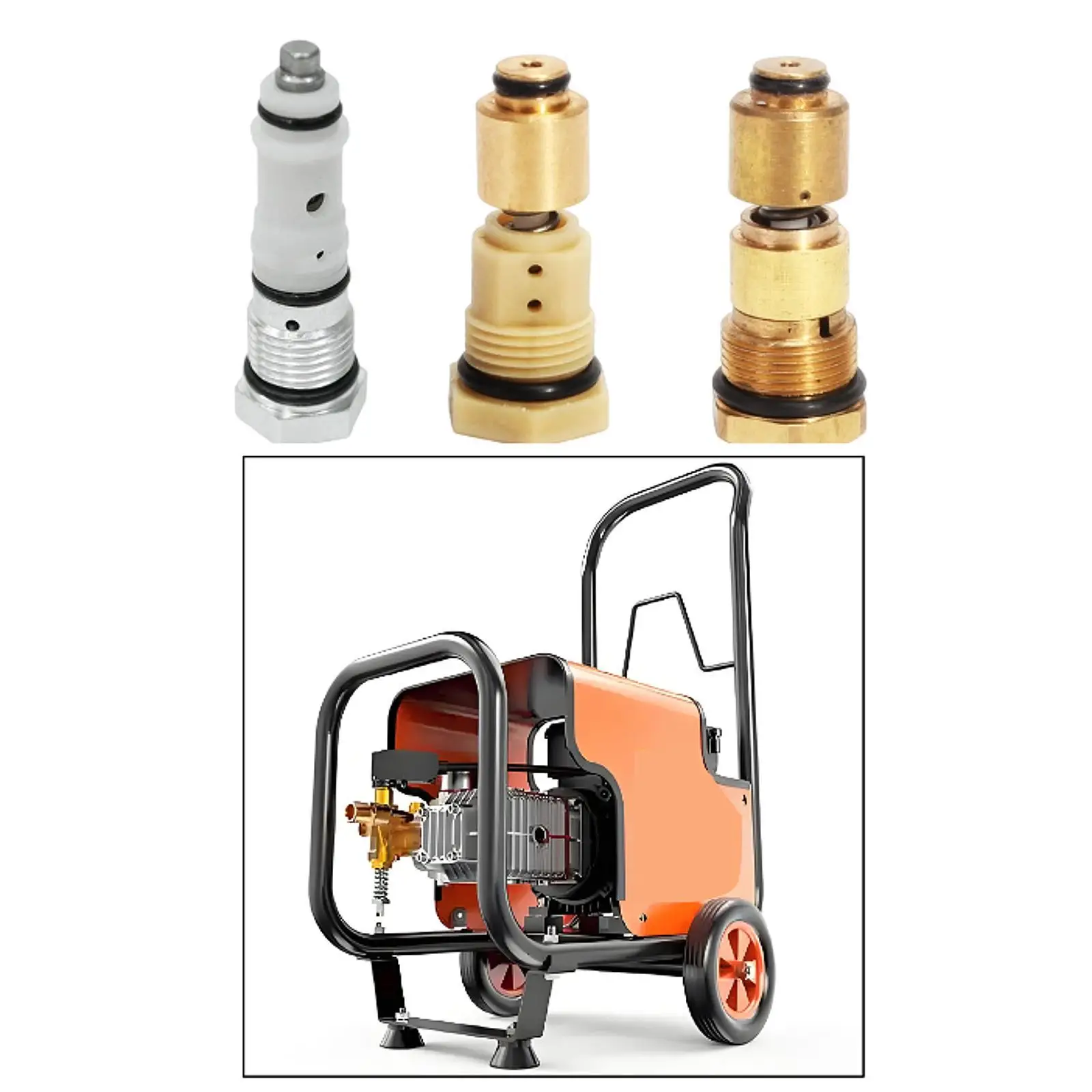 

Induction Overflow Valve Easy to Use Switch Accessories Electric Cleaning Machine Kit for Power Washer Pressure Washer Supplies