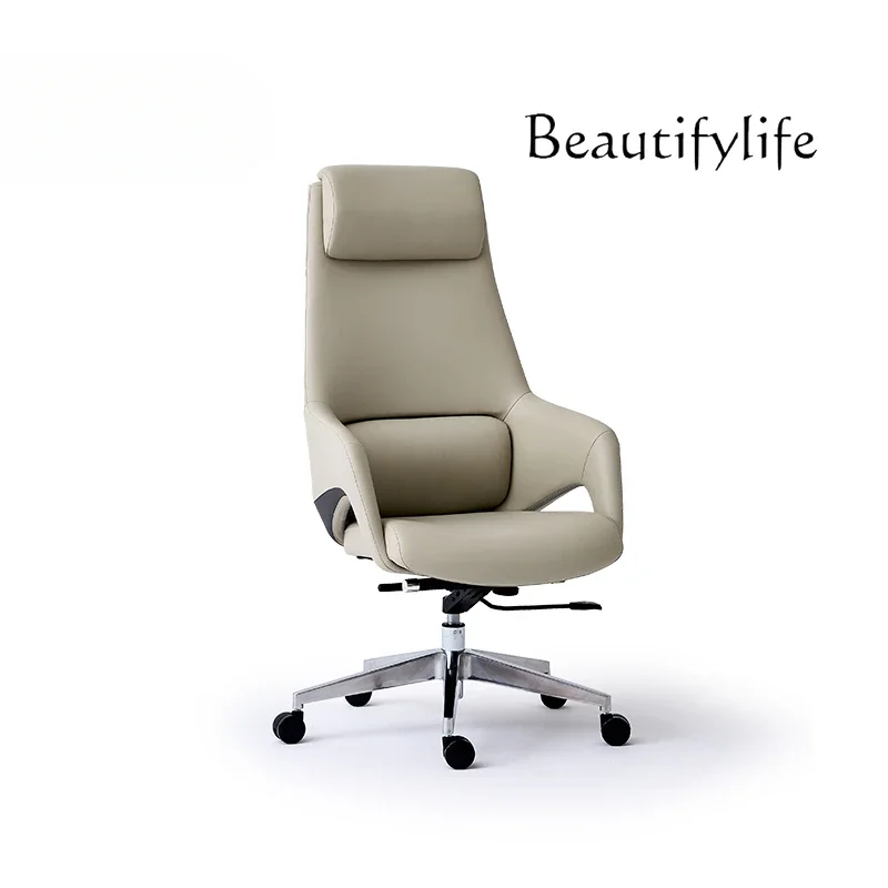 

Nordic light luxury high-back computer chair household simple boss chair sedentary and comfortable office seat