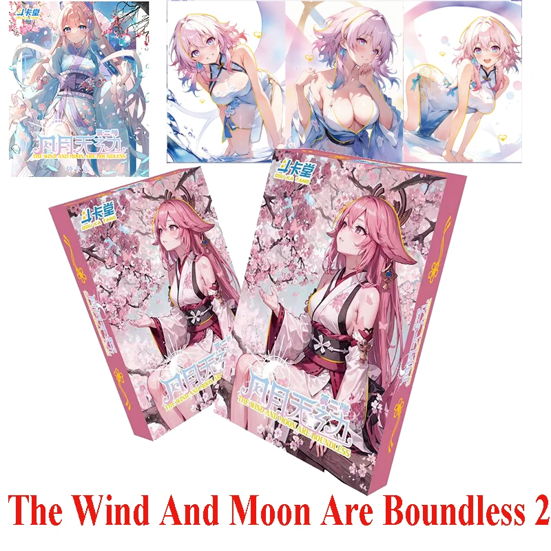 New Goddess Story The Wind And Moon Are Boundless 2 Card Anime Girl Swimsuit Bikini Collection Card Doujin Toys And Hobbies Gift