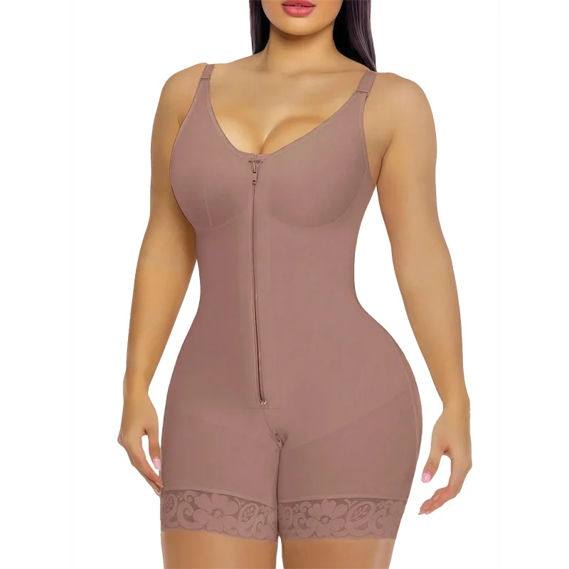 Fajas Colombianas Post Tummy Shapers Women Fully Body Shaper Waist Trainer Firm High Compression Shapewear Reducing and Shaping