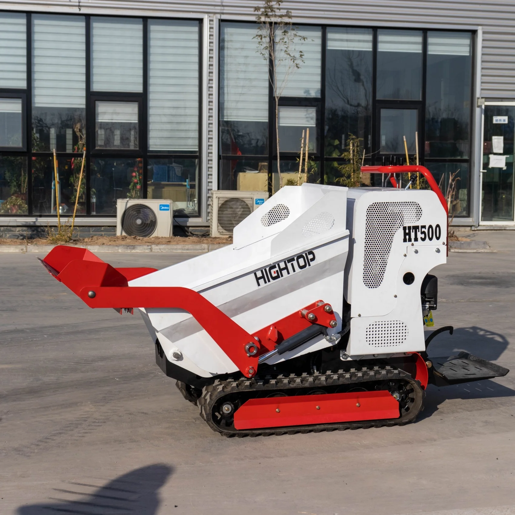 Garden And Farm Track Dumper 0.5ton 1ton Small Crawler Dumper Mini Crawler Hydraulic Dumper