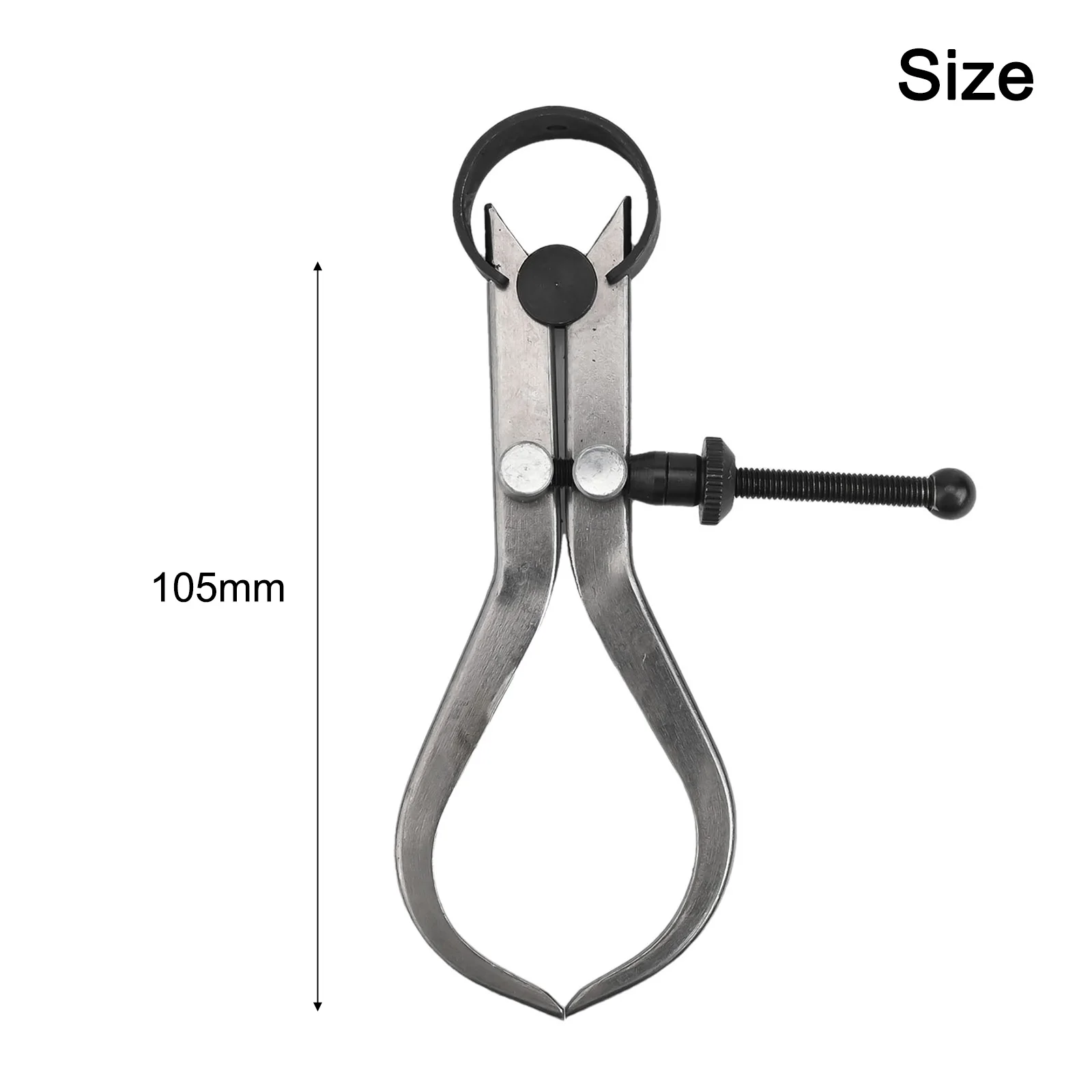 1PC Vernier Caliper Portable Wood Lathe Vernier Caliper Measuring Tools External Caliper For Woodturning Wood Rotation Tasks