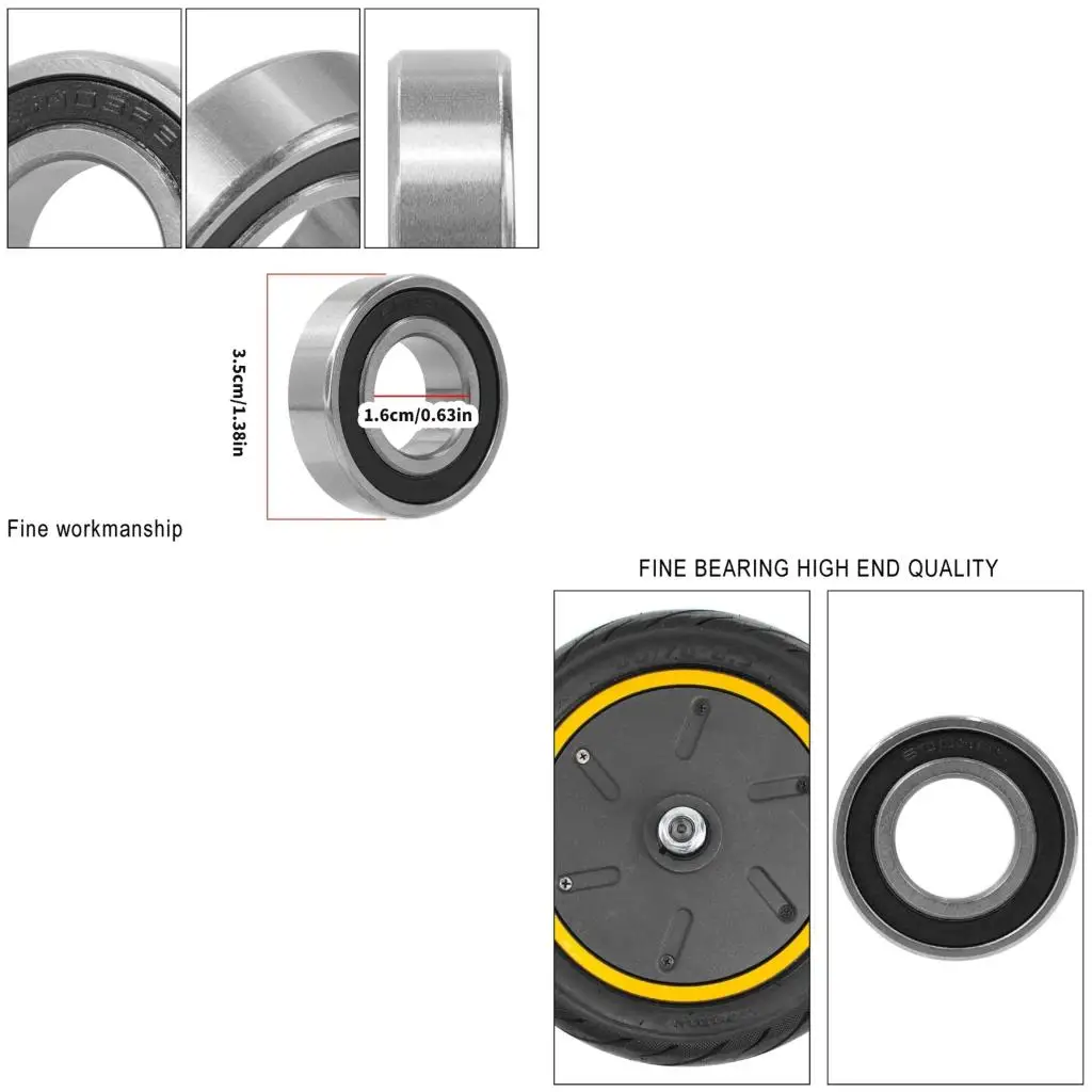 

Low Noise 6003RS Steel Bearing Developed For Electric Motorbike Rear Disks Optimizes Ride Comfort On Rough Terrains