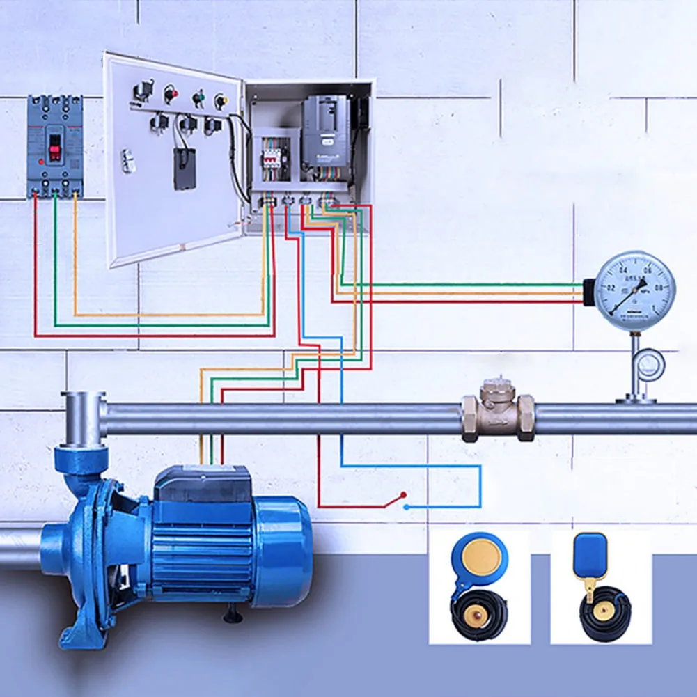 0.75kW VFD Drive 220V 1-Phase to 3-Phase Output with Low Noise Fan Cooling and Simple Keypad Interface for Field Configuration