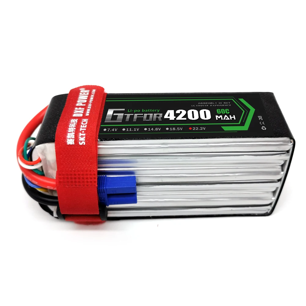 GTFDR 7.4V 11.1V 15.2V 14.8V 22.2V 2S 3S 4S 6S 4200mAh 5200Mah 6300Mah 6500mAh 6200mAh 6750mAh 8000mAh 7000mAh Lipo Batteries