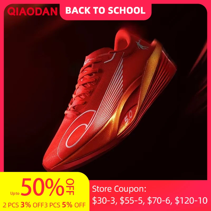 

QIAODAN Feiying PB5.0 Men's Running Shoes 2025 New Ultra-light Carbon Plate Hiking Shock-absorbing Sports Sneakers QDB023252299