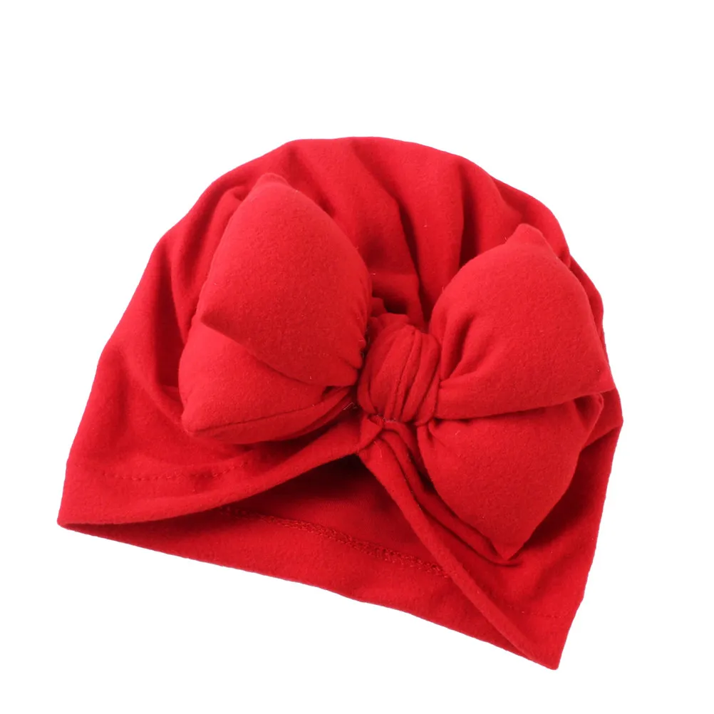 

Red Baby Bowknot Hat Newborn Infant Cap Photo Props Comfortable Headdress Newborn Hat Infant Cap Baby Photo Props