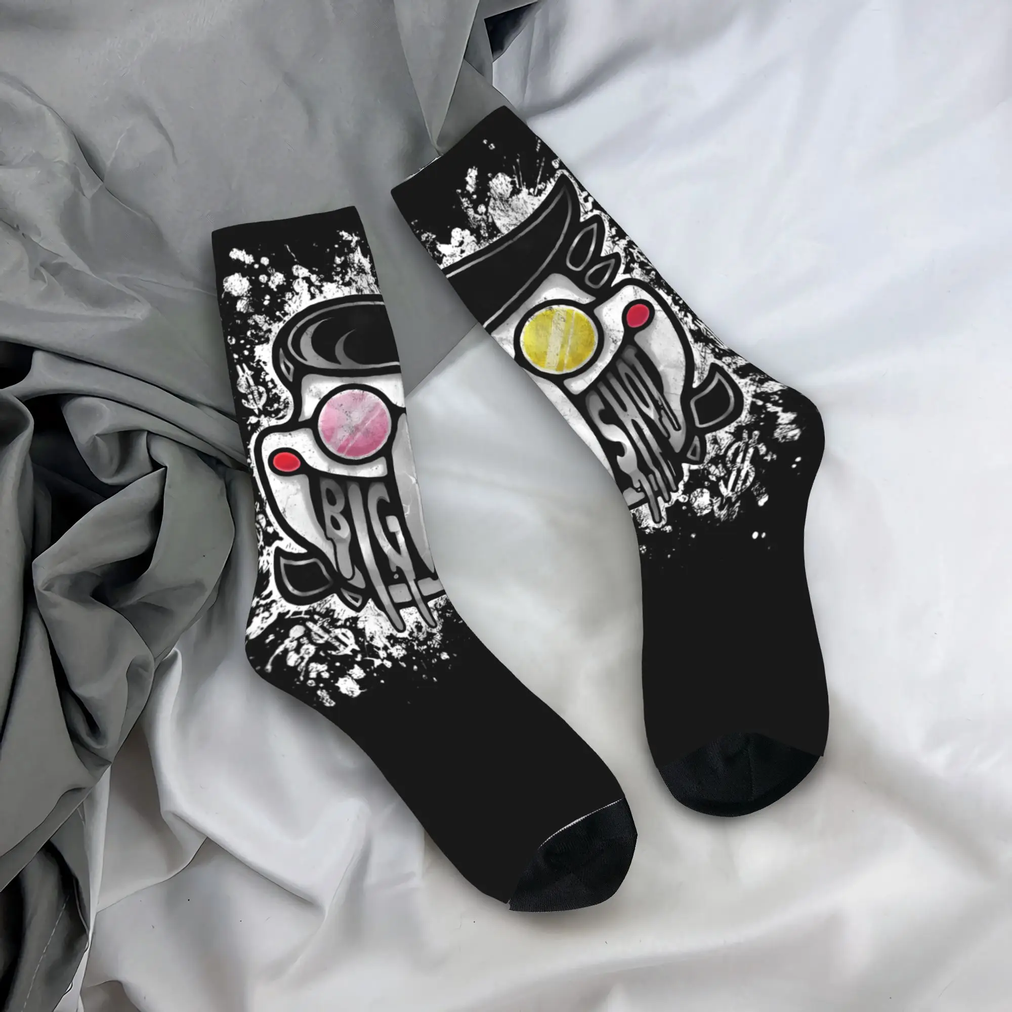 

Мужские носки Deltarunes Game Big Shot Stockings Нескользящие теплые мягкие носки Осенние носки для бега с винтажным узором