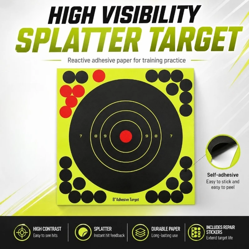 Multi‑Quantity Optional Fluore - đánh giá và giá Practice Target Board