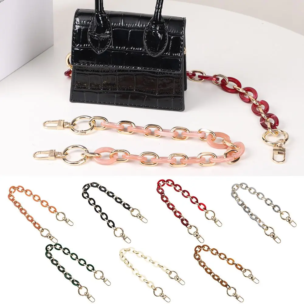 Detachable Fashion Acrylic Resin Bag Chain Casual Handbag Bag Straps Replacement Crossbody Bag Shoulder Bag Accessories