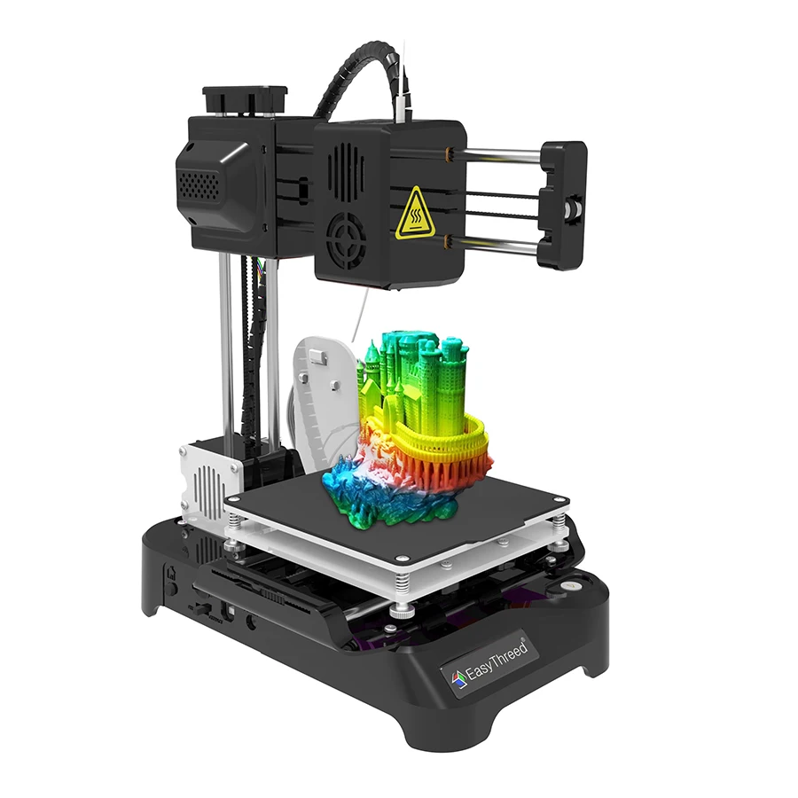 Imagem -02 - Impressora 3d Fácil de Usar One-click Impressão Mainboard Magnetic Construir Plataforma Impressora Desktop Easythreed-k7