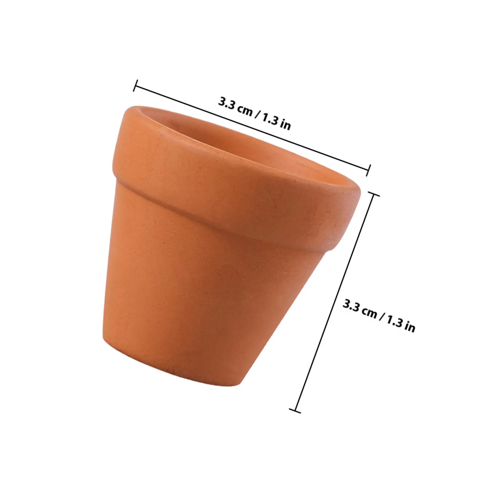 12Pcs Small Terracotta Planters Clay Flower Pots Mini Plant Pots Indoor Outdoor Succulent Cactus Garden Succulent Planter Pot