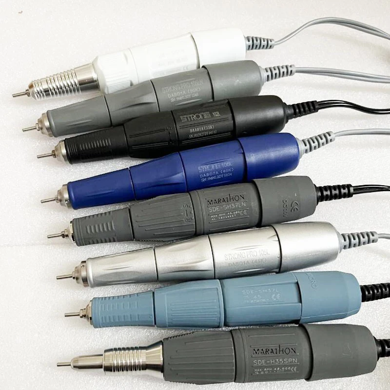 Stylo perceuse à ongles 35K 45K 55K H37L1 H35SPN 105L 102L, pièce à main pour forte 210 90 204 207B, poignée de machine de manucure électrique