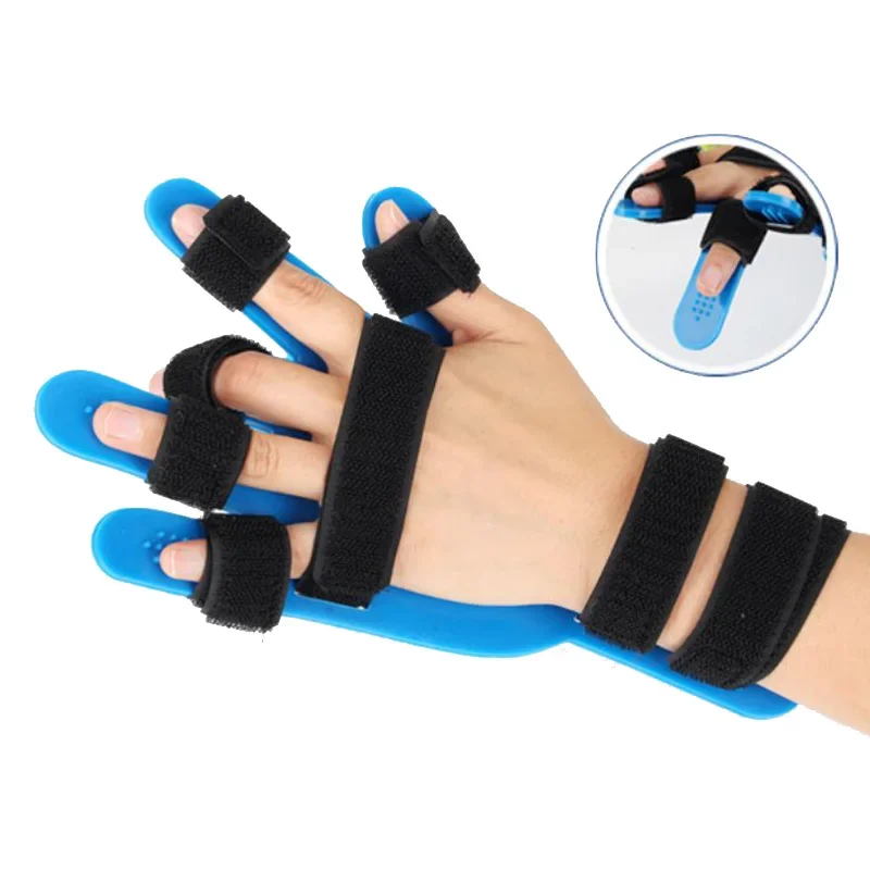 1pc Extension Board Splint Apoplexy Hemiplegia left right Hand Wrist Orthosis Separate Finger Flex Spasm Men Women