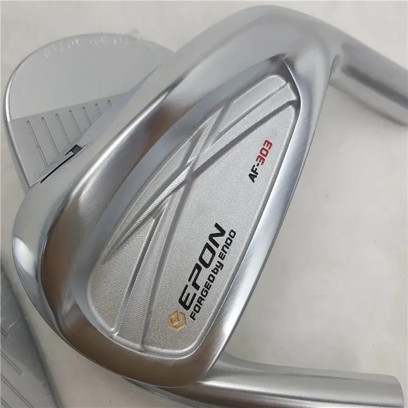 طقم حديد لنادي الجولف EPON AF-303 للرجال مع عمود فولاذي/جرافيت مع أغطية رأس 7 قطع (4,5,6,7,8,9,P)