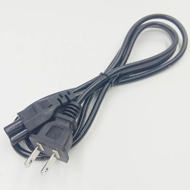 US Plug to IEC C5 AC Power Cord Line Univesal Extension Cable Lead 3-Prong USA Canada Japan Brazil Philippines 1M