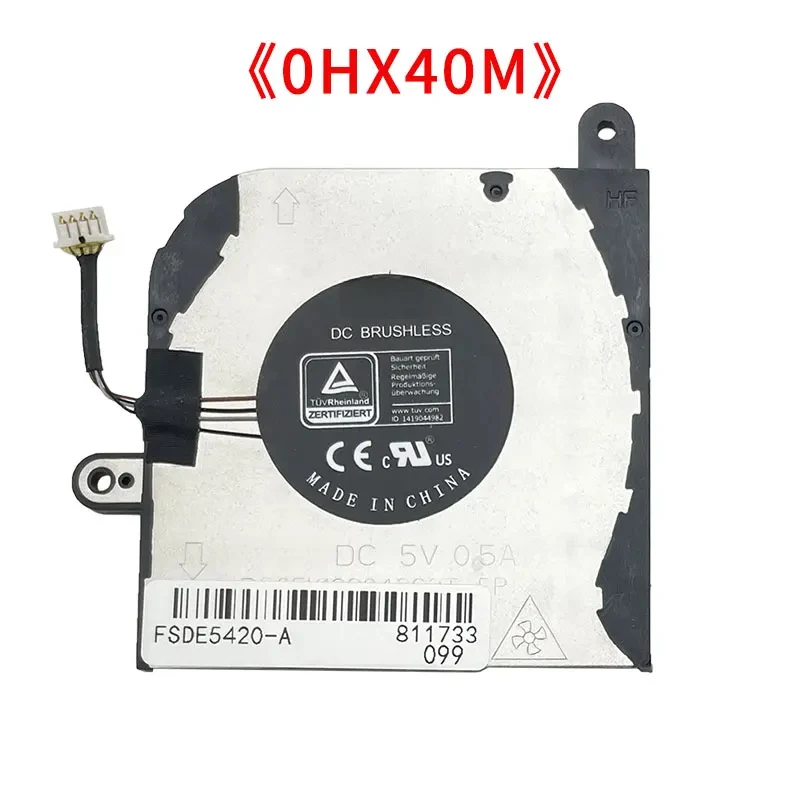 Laptop Cpu Cooling Fan For DELL Latitude 5420 0HX40M