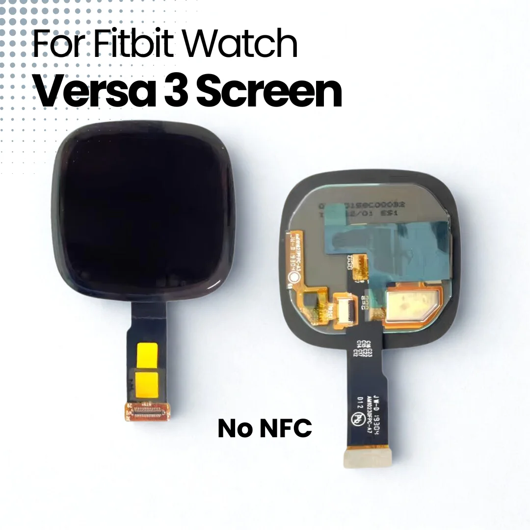 For Fitbit Versa 3 Screen Replacement LCD Touch Display Digitizer FB511 FB512