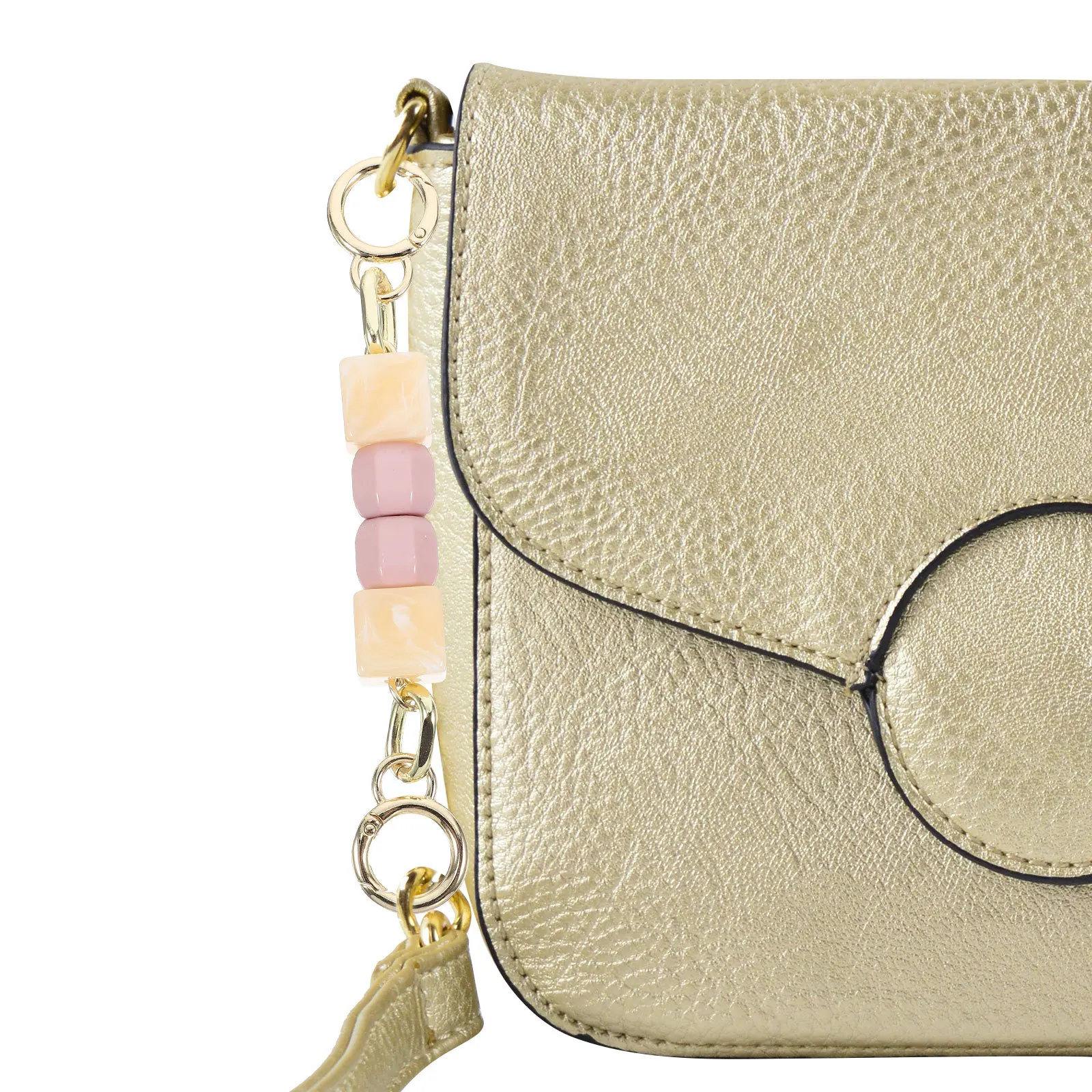 

Purse Chain Strap Extender Pearl Chain Decorative Replacement Purse Charms Bag Strap Extender for Handbag Wallet