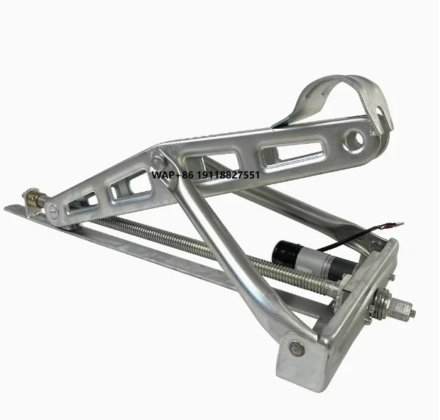 12V Electric C-Style Stabilizer Jack Stand - Heavy-Duty RV & Caravan Trailer Support Leg with Power Drive