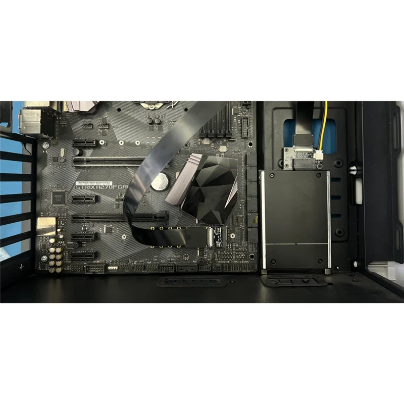 

GO-F47SD M.2 Nvme To E1.S/E3.S SSD Extension Cable PCIE 5.0 X4 E1.S/E3.S (SFF-TA-1002) To Nvme SSD Card Extension Cable