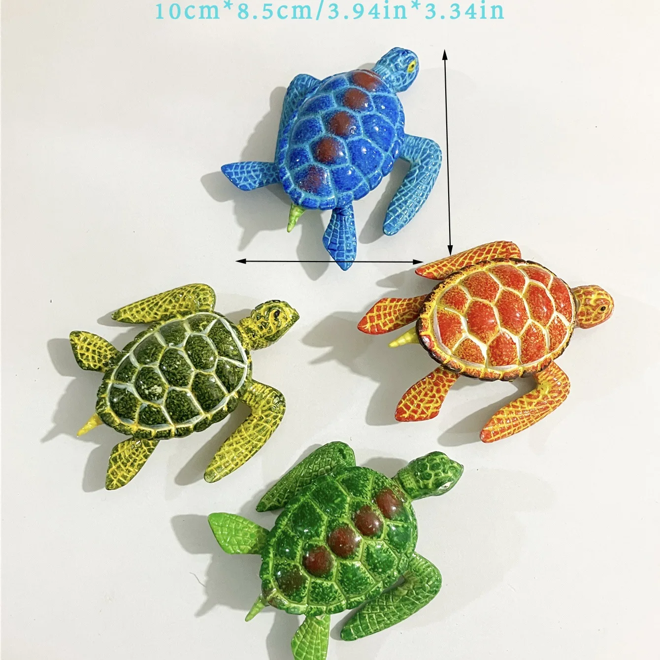 3d Cartoon Sea Turtle Fridge Magnets Kawaii Refrigerator Magnets Whiteboard Magnet Sticker Tourist Souvenir Decorative Refrigera