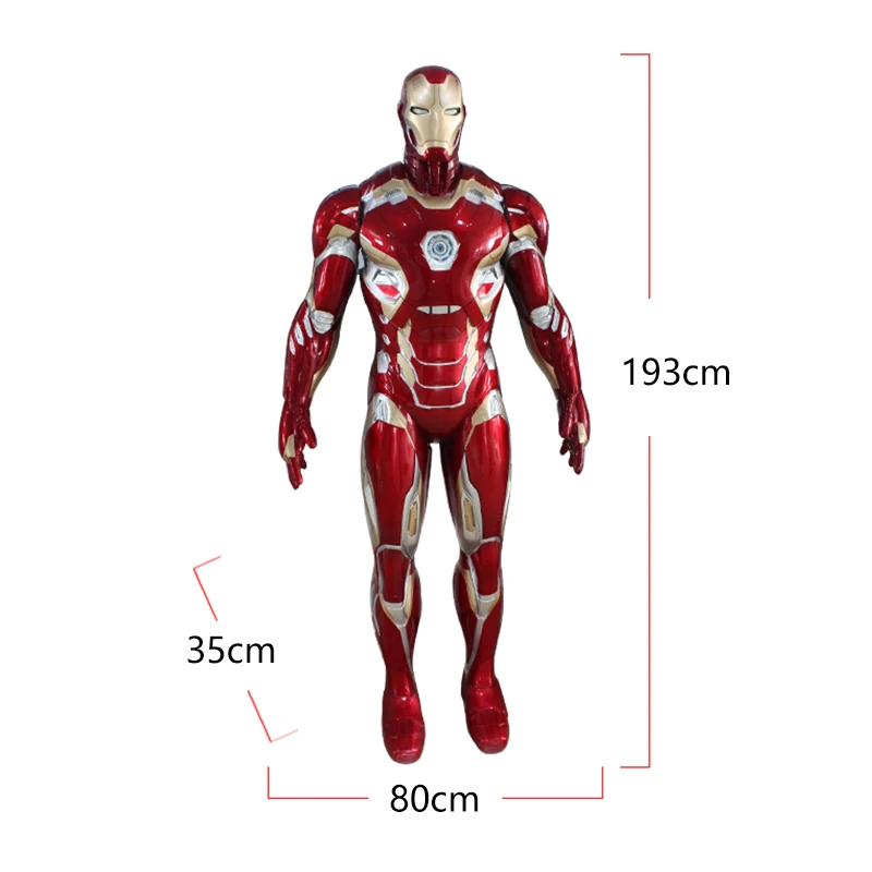 

Glass fibre reinforced plastic super hero giant statue figurine for home decoration outdoor/indoor decoration