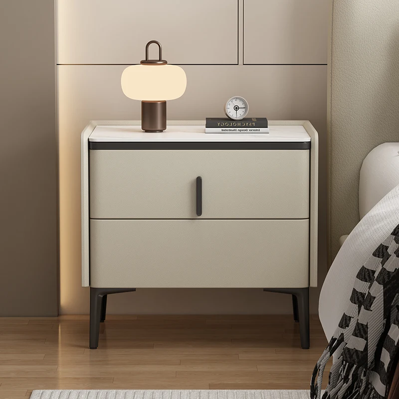 

Simple Luxury Bedside Table Glamour Nordic Minimalist Cozy Nightstand Cute Storage Mesas De Noches Dormitorio Bedroom Furnitures