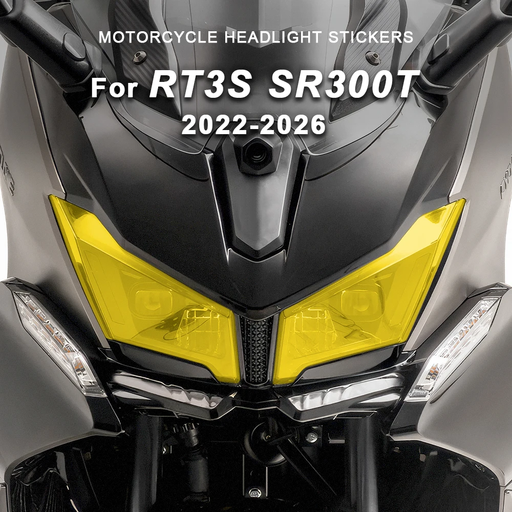 

For Cyclone RT3 S RT3S SR300T 2022 2023 2024 2025 2026 Clear Headlight Stickers Colorful Headlamp Decals Motorcycle Accessories