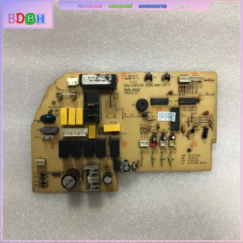 B D B H For 100% test for GAL0301GK-13A KF-25GW-A1-4 Air conditioning computer motherboard