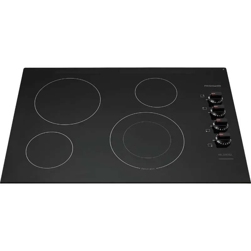 

Frigidaire FFEC3025UB 30-дюймовая электрическая варочная панель с 4 элементами черного цвета