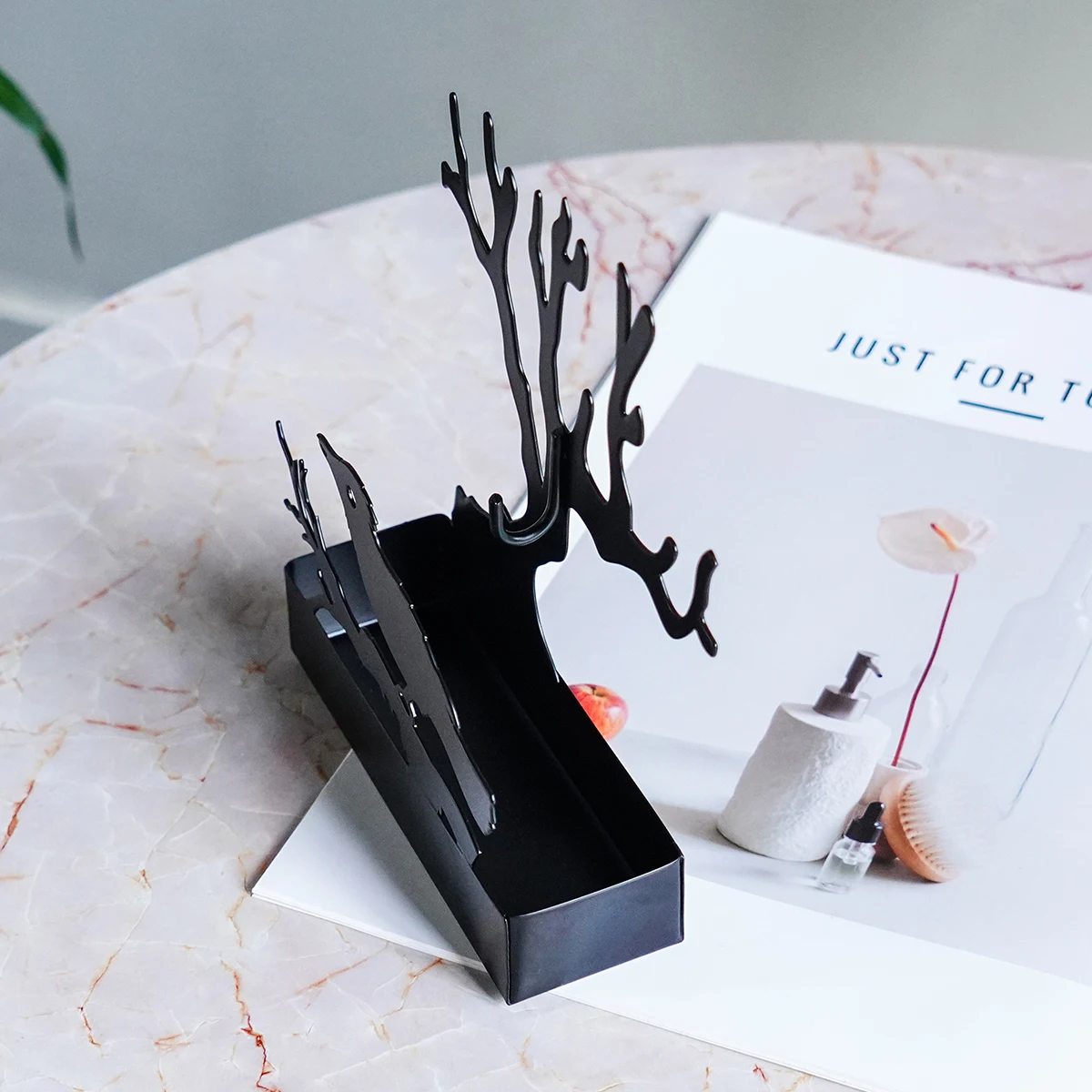 With Tray Creative Mosquito Coil Holder Incense Stand Coil Incense Burner Anti-Scald Modern Stand Suitable for Family Bedroom