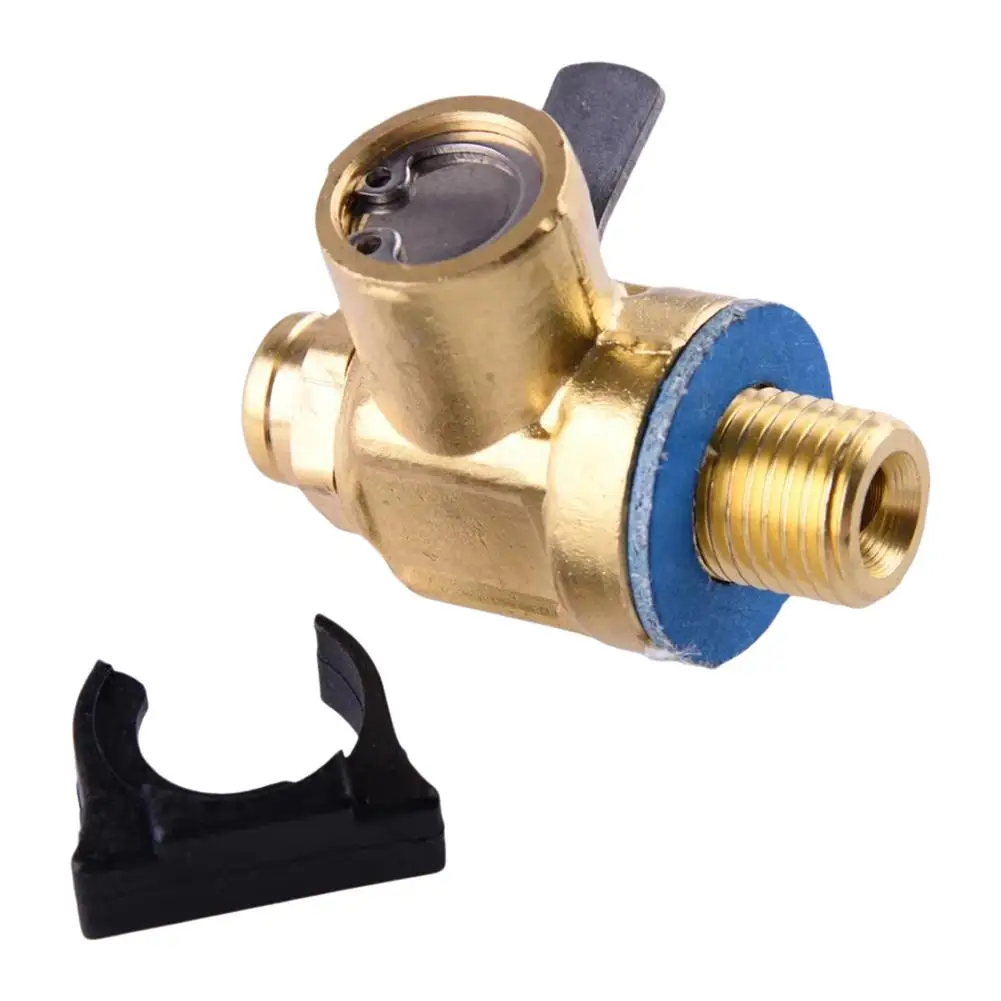 Auto Parts Valve Brass Pipe Fittings F103 F133 Short Nipple Quick Oil Drain Valve With Clip 1.25 Fit For Fumoto High Qualit N3E9
