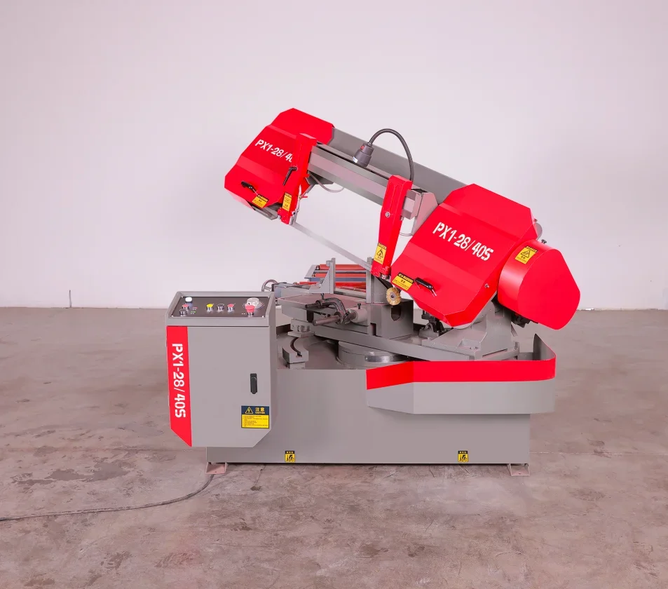 High Quality H-3038 Double Pillar Band Saw Hydraulic Horizontal Clamping Saw Mechanical Blade Gear Motor Pump Engine PLC