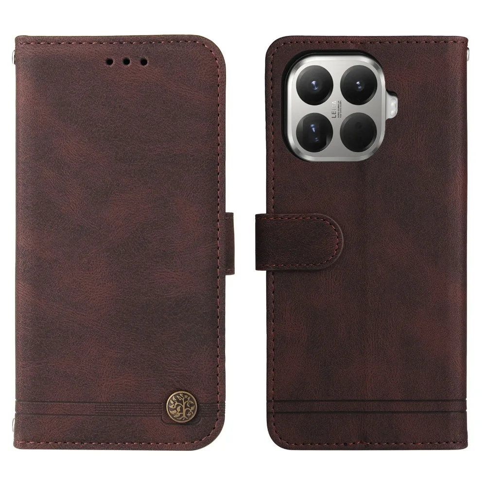 Flip Case Leder Brieftaschen-Hülle für Xiaomi 17T Pro 5G 2026 Buchhülle 360° Schutz Telefonhalter Schutzhülle Xiaomi 17 T T17 Xiaomi17T