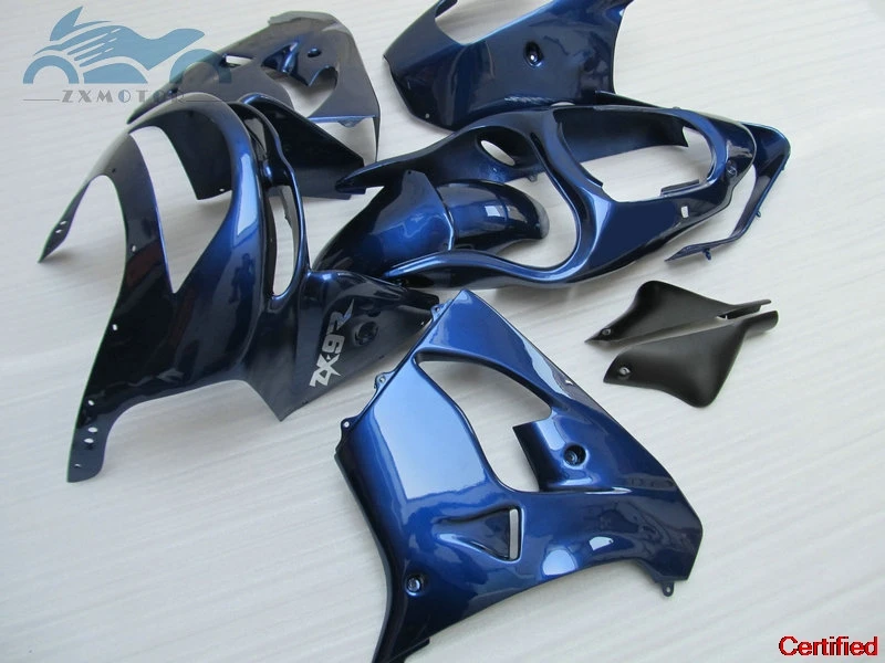 

Бесплатные детали на заказ для Kawasaki Ninja 1998 1999 ZX 9R, комплекты обтекателей для мотоциклов, комплект дорожных обтекателей 98 99 ZX9R, темно-синие детали