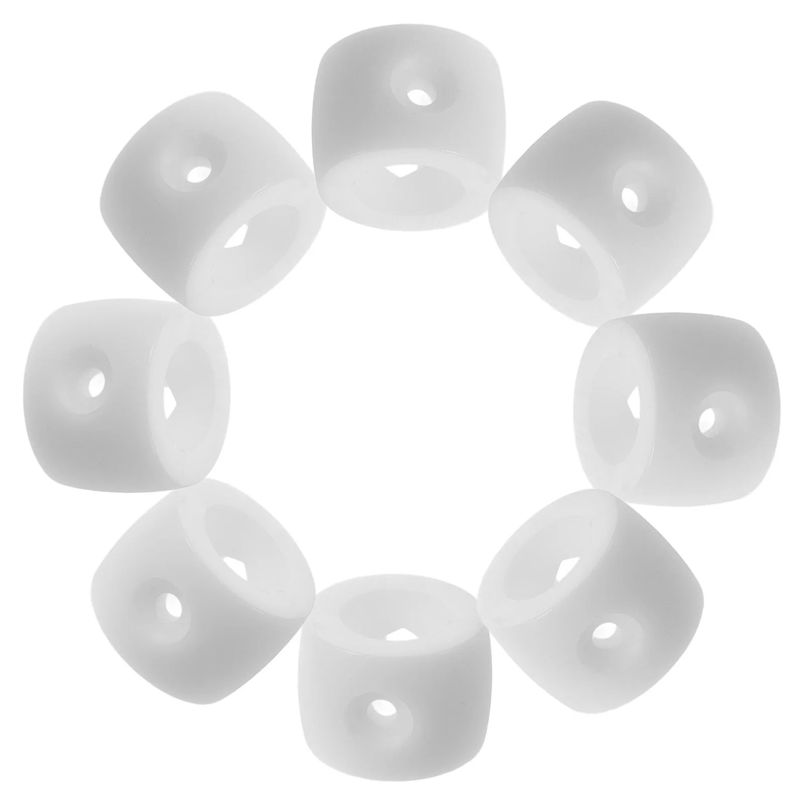 

8Pcs Tabletop Soccer Accessories Foosball Rod Stop Ring Adjustable Positioning Durable Plastic Parts Replacement