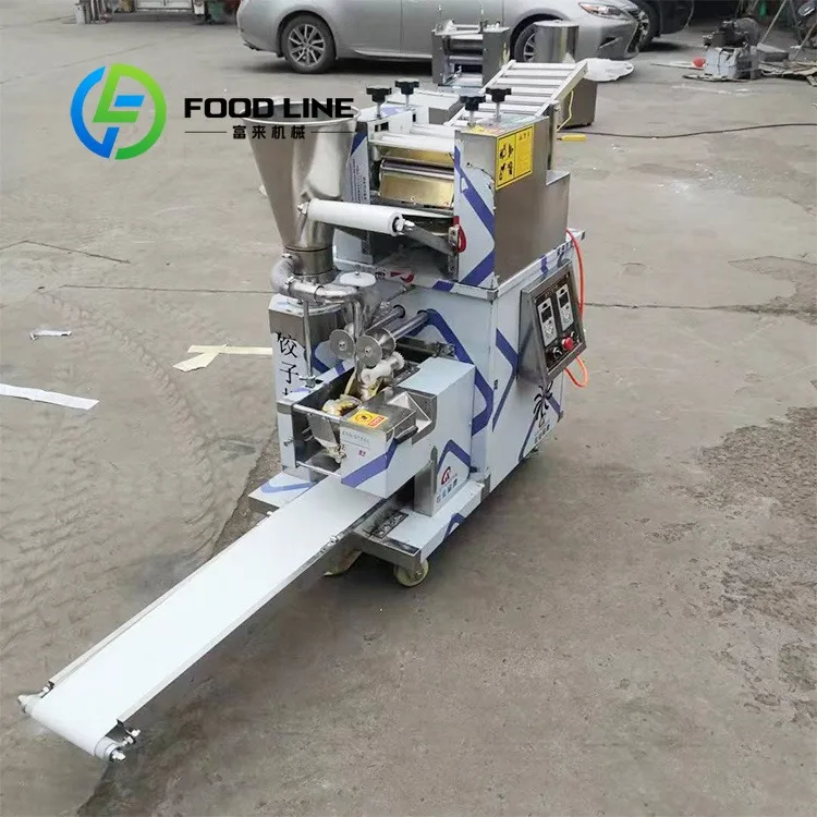 Commercial Dumpling Maker Machine Visible Working Cover Lets Operators Observe Molding Status And Troubleshoot Abnormal Timely