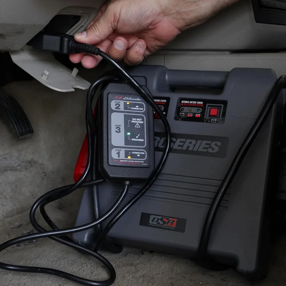 Schumacher Electric Vehicle Memory Preservation Device, OBD-L Compatible, Preserves Car, Truck, and SUV Settings During Battery