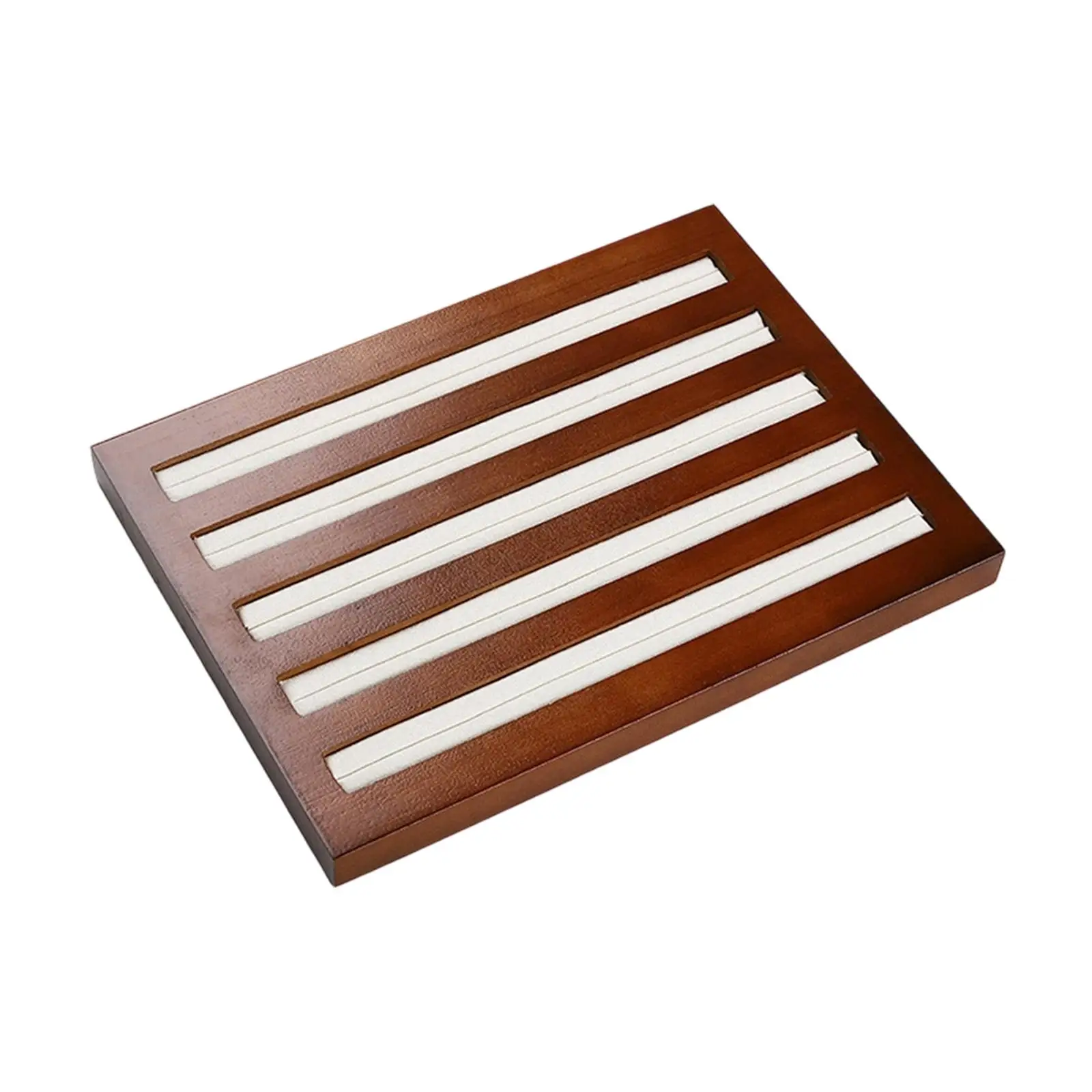 

Универсальный деревянный поднос-держатель для колец и украшений для прикроватной тумбочки и магазина