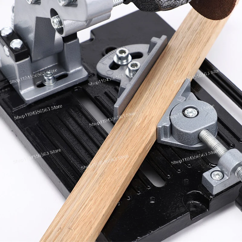 100-125 Winkel Grinder Halter Stehen Grinder Cutter Unterstützung Halterung DIY Schneiden Maschine Gusseisen/Eisen Basis