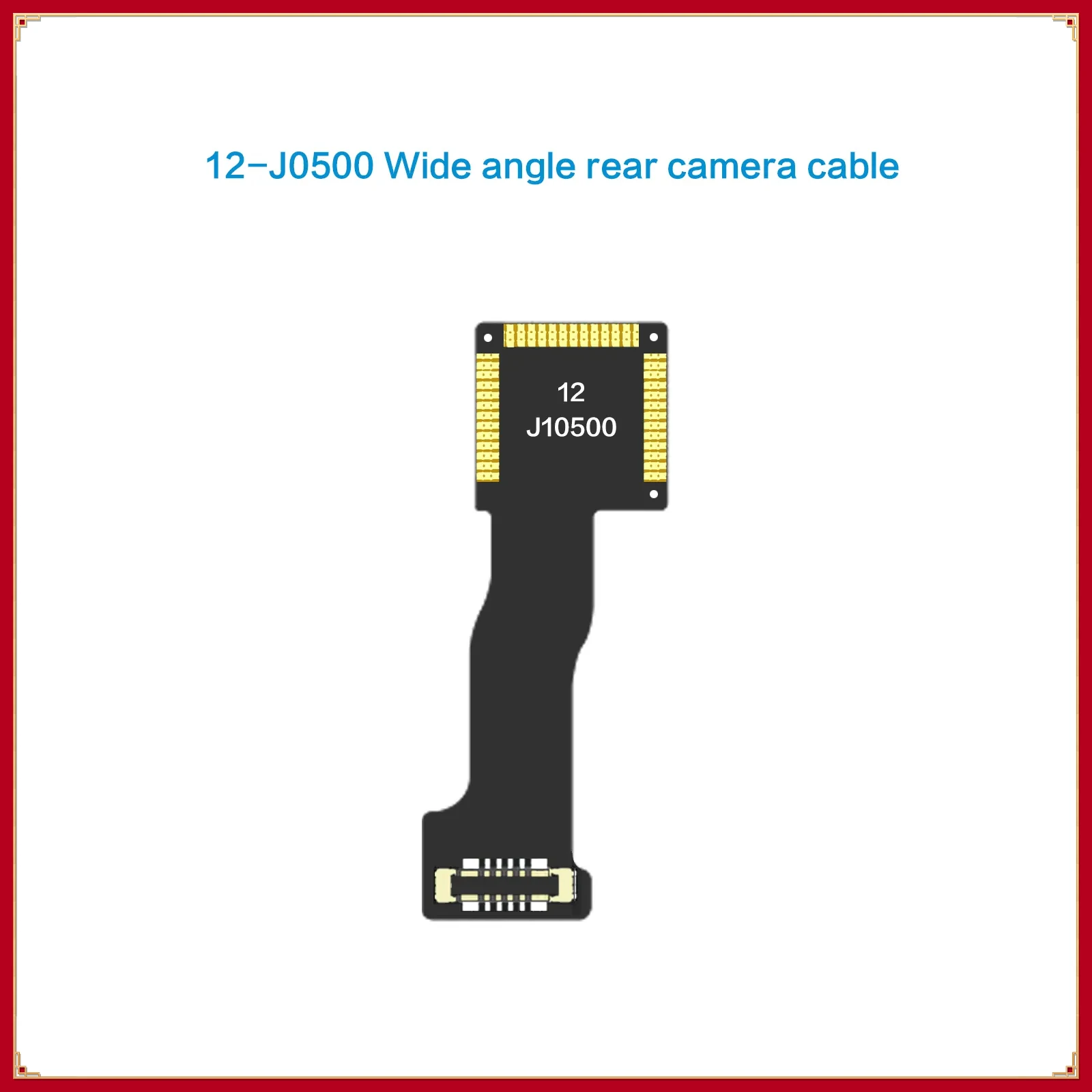 I2C Empty Rear Camera Flex Cable FPC For iPhone 12-J10500 Wide Angle Repair Swap  Kit Parts